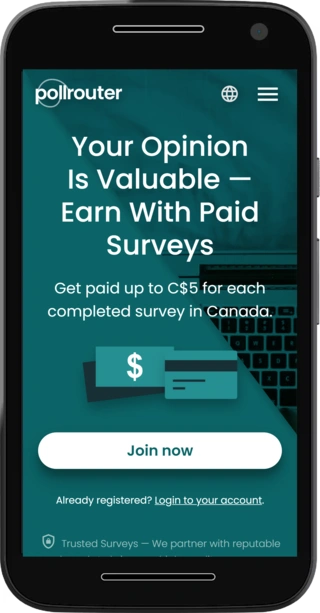 Pollrouter Canada | Paid Surveys — Earn Money & Rewards Online